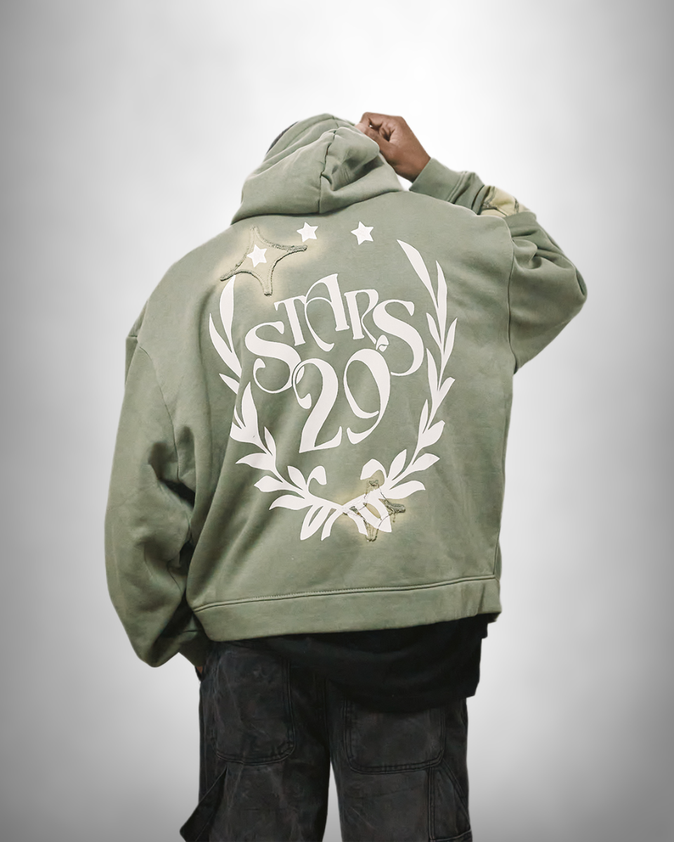 S29 Army Green Hoodie