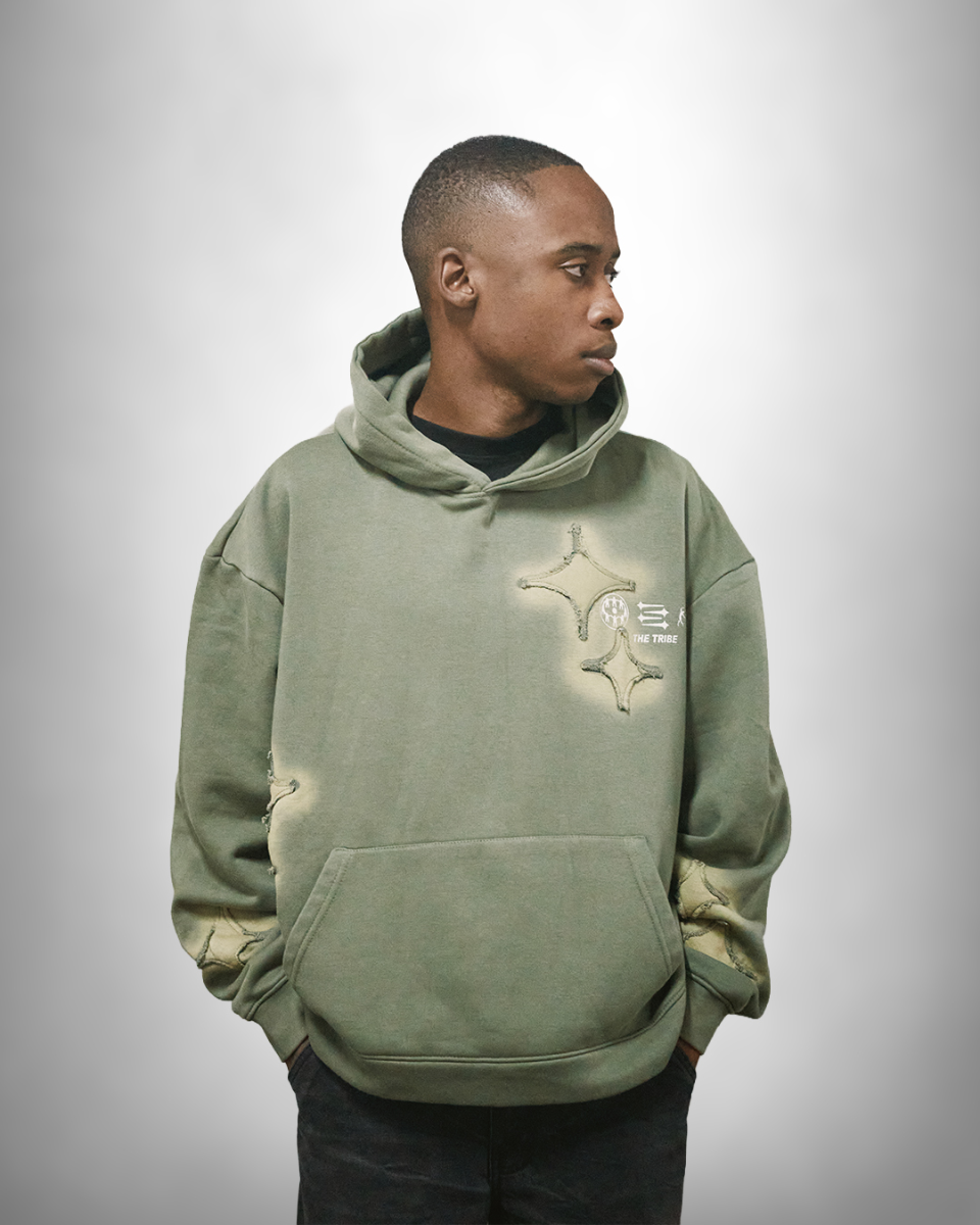 S29 Army Green Hoodie photo 2